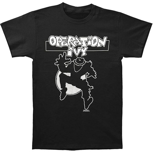 Operation Ivy Men's Ska Man T Shirt Black