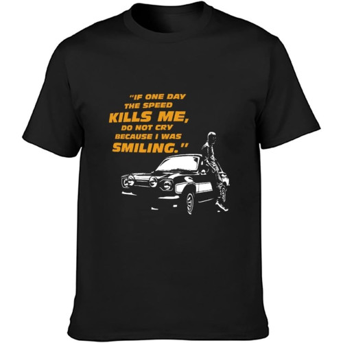 Men's The Fast and The Furious O-Neck Cotton T Shirt
