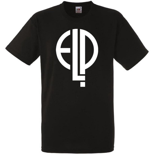 Emerson Lake & Palmer T-Shirt Mens Black Tees Unisex Emerson Lake & Palmer T-Shirt Mens Black Tees Unisex