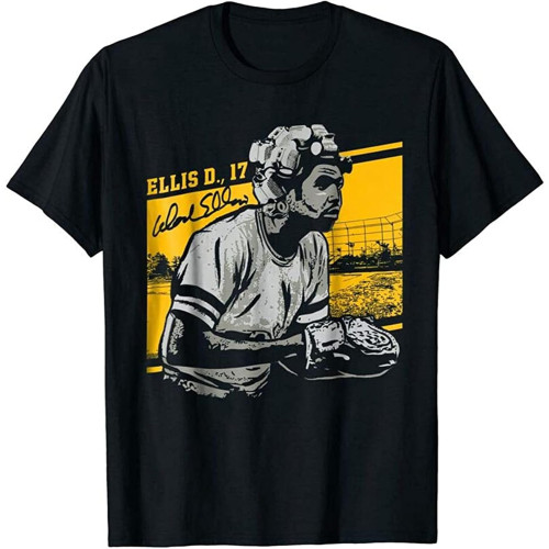 Men' Short Sleeve?Dock Ellis Ellis Rollers Portrait Apparel T-Shirt?Top Sweatshirt Men' Short Sleeve?Dock Ellis Ellis Rollers Portrait Apparel T-Shirt?Top Sweatshirt
