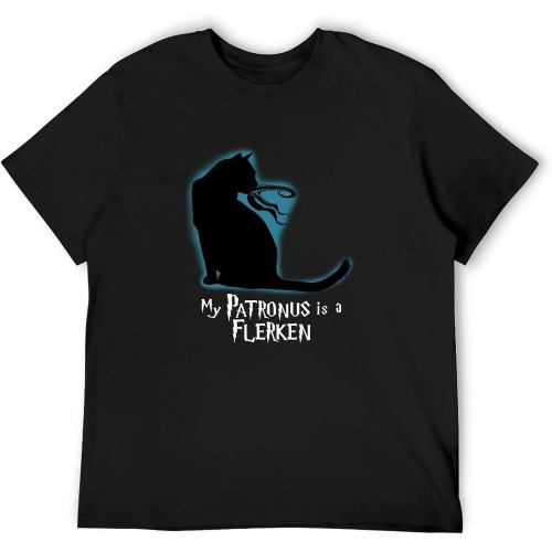 My Patron is A Flerken T-Shirt Aliens Goose The Cat Adult Men's Tee Top Top Short Sleeve