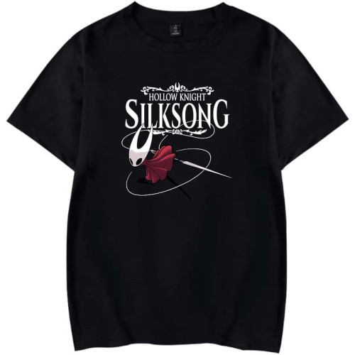 Hollow Knight Silksong T-Shirt Unisex Casual Crewneck Short Sleeve Fashion Tee Hollow Knight Silksong T-Shirt Unisex Casual Crewneck Short Sleeve Fashion Tee
