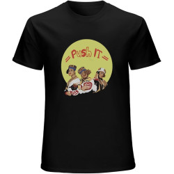 Salt-N-Pepa Push It Men T-Shirt - 90'S Golden Era Hip Hop 80'S Old School