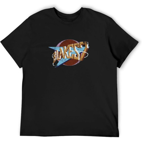 Csdc Short Sleeve Blakes 7 Distressed Logo Adult Men T-Shirt Shirt Top T-Shirt
