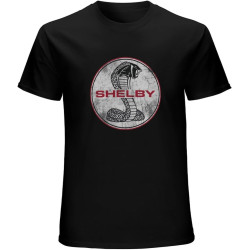 Shelby Cobra Snake Emblem Men's T Shirt Vintage Racing Sports Car Logo Shelby Cobra Snake Emblem Men's T Shirt Vintage Racing Sports Car Logo