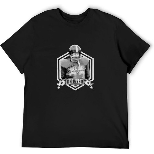 Men's Touchdown Bundy Al Tv Sitcom Polk High Adult T-Shirt Tee