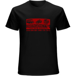 The It Crowd T Shirt The Emergency Number & Men Fit The It Crowd T Shirt The Emergency Number & Men Fit