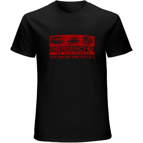 The It Crowd T Shirt The Emergency Number & Men Fit The It Crowd T Shirt The Emergency Number & Men Fit
