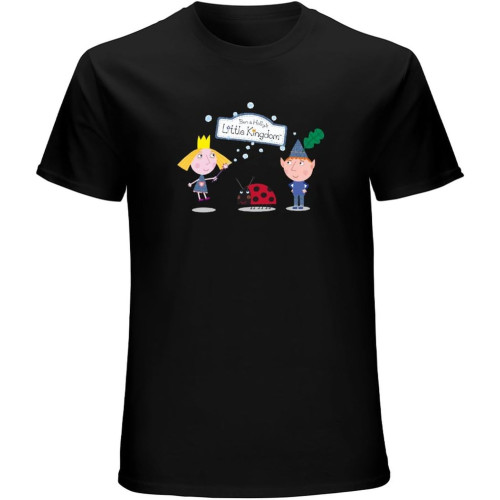 Men's Ben and Holly'S Little Kingdom Art Short Sleeve T Shirt T-Shirt Men's Ben and Holly'S Little Kingdom Art Short Sleeve T Shirt T-Shirt