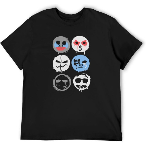 Hollywood Undead Emoticons T-Shirt Tee Mens Hollywood Undead Emoticons T-Shirt Tee Mens