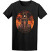Plague Doctor On Fire Graphic Men' Tee O-Neck Cotton T Shirt