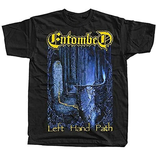 Entombed Left Hand Path Death Metal Music Band Men T Shirt X-Small Entombed Left Hand Path Death Metal Music Band Men T Shirt X-Small