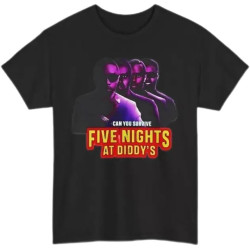 Five Nights at Diddy's House T-Shirt Black