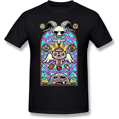 The Binding of Isaac T Shirt The Binding Men T Shirt Short Sleeve Tee Shirt Printed Cotton Cute Men Tshirt - The Binding of Isaac T Shirt The Binding Men T Shirt Short Sleeve Tee Shirt Printed Cotton Cute Men Tshirt -