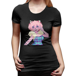 My Hero Academia Pinky Ashido Mina T-Shirts for Women Boku No Hero Academia My Hero Academia Pinky Ashido Mina T-Shirts for Women Boku No Hero Academia