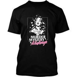 Bailey Sarian Merch Murder Mystery and Makeup T Shirt Black Bailey Sarian Merch Murder Mystery and Makeup T Shirt Black