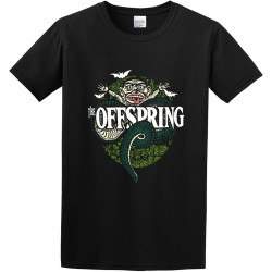 Fashion T-Shirts The Offspring Art Poster Black Fashion T-Shirts The Offspring Art Poster Black