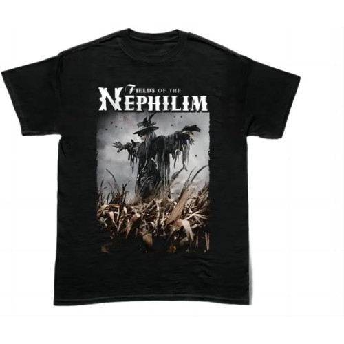 Fields of Nephilim T-Shirt Tea Man Woman Goth1 Black Fields of Nephilim T-Shirt Tea Man Woman Goth1 Black