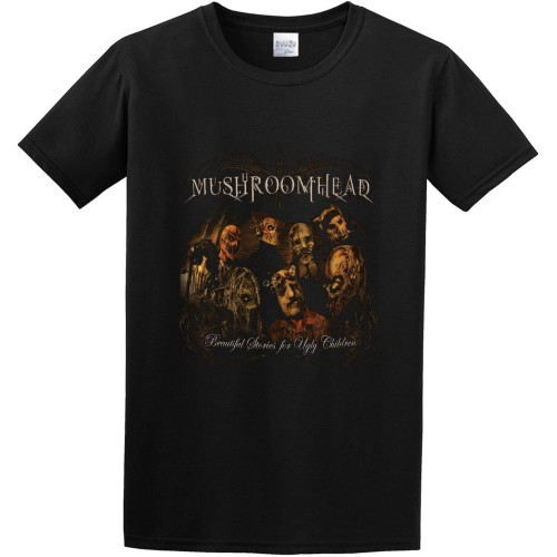 Men' Mushroomhead Beautiful Stories for Ugly Children O-Neck Cotton T Shirt
