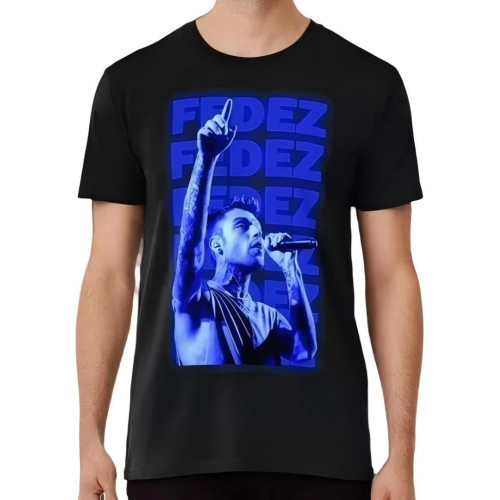 Fedez Artwork T-Shirt Black Fedez Artwork T-Shirt Black