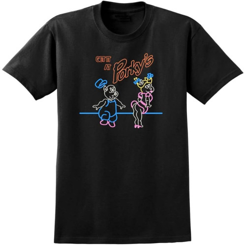 Get It at Porky's Inspired T-Shirt - 80s Comedy Retro Film Movie Tee Get It at Porky's Inspired T-Shirt - 80s Comedy Retro Film Movie Tee