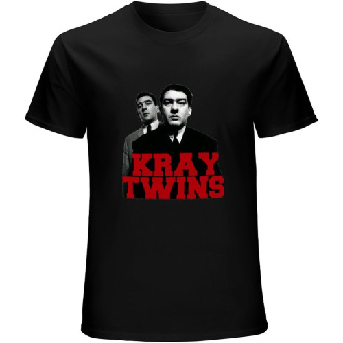 Men's Kray Twins Graphic T-Shirt Great Gift Idea Birthday Present Legend Gangster Men's Kray Twins Graphic T-Shirt Great Gift Idea Birthday Present Legend Gangster