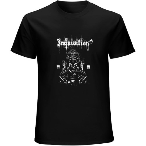 Inquisition Invoking Throne of Satan 2002 Album Cover Mens T Shirts Shirt Inquisition Invoking Throne of Satan 2002 Album Cover Mens T Shirts Shirt