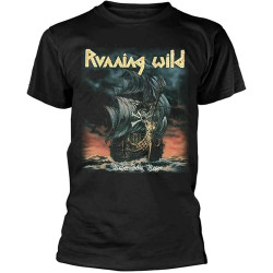 Running Wild 'Under Jolly Roger Album' T Shirt Tees Shirt for Men Running Wild 'Under Jolly Roger Album' T Shirt Tees Shirt for Men