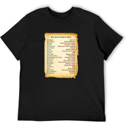The Many Fates of Sean Bean Actor Famous Always Dies Film Tv Movie Mens T Shirts Shirt