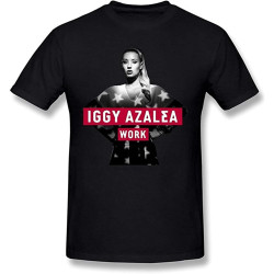 Men's Iggy Azalea Work T Shirt T Shirt Men Tops Tee Men's Iggy Azalea Work T Shirt T Shirt Men Tops Tee