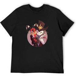 Hazbin Hotel Blitzo and Stolas Mens T Shirts Shirt