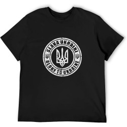 Men's Glory to Ukraine Shirt Ukrainian Slava Ukraini Ukraine Retro Men T-Shirt Men's Glory to Ukraine Shirt Ukrainian Slava Ukraini Ukraine Retro Men T-Shirt
