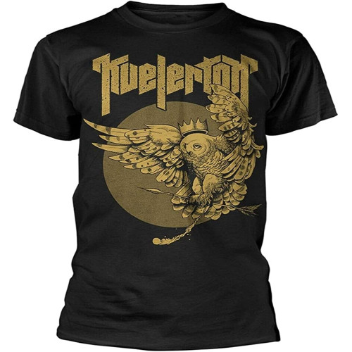 Kvelertak 'Owl King' Men Black T Shirt Kvelertak 'Owl King' Men Black T Shirt