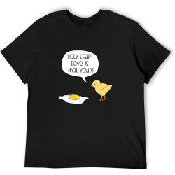 Holy Crap ! Dave is That You Men's Retro Tees Shirt Holy Crap ! Dave is That You Men's Retro Tees Shirt