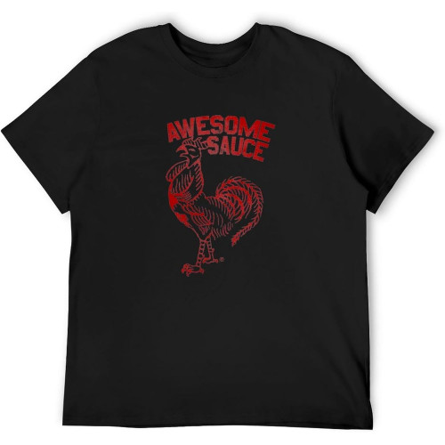 Sriracha Hot Chili Awesome Sauce Vintage Retro 80S 90S Men's Retro Tees Shirt Sriracha Hot Chili Awesome Sauce Vintage Retro 80S 90S Men's Retro Tees Shirt