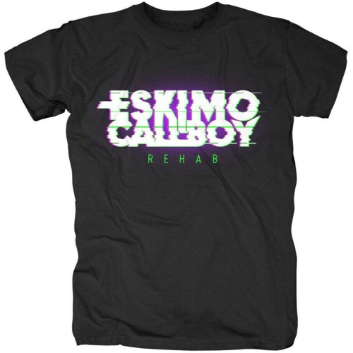 Eskimo Callboy-Rehab Glitched Logo T-Shirt Eskimo Callboy-Rehab Glitched Logo T-Shirt