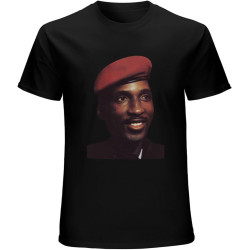 Men's Thomas Sankara Burkina Faso Africa T-Shirt Black