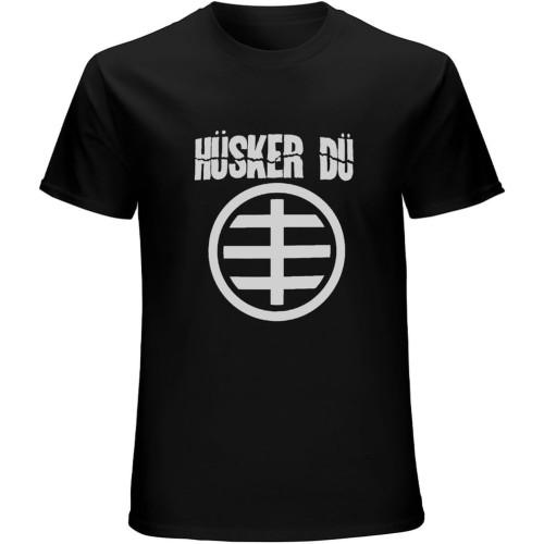 Men's FFE Husker Du 'Circle Logo' T Shirt Colour6 Black