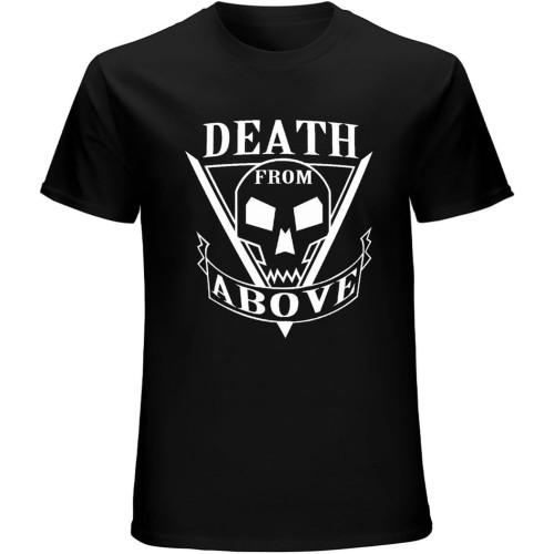 Starship Troopers Undeath from Above T-Shirt Mens Black Starship Troopers Undeath from Above T-Shirt Mens Black