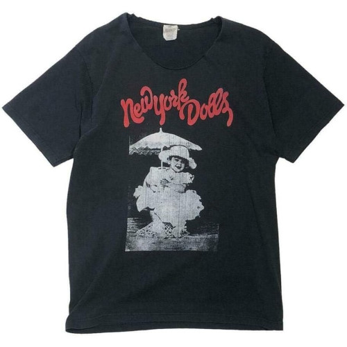 New York Dolls T Shirt Punk Lock Black New York Dolls T Shirt Punk Lock Black