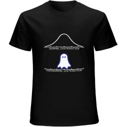 Men's Normal Paranormal Distribution Math T-Shirt Geometry Pun Tee Unisex Nerd Shirt Black Men's Normal Paranormal Distribution Math T-Shirt Geometry Pun Tee Unisex Nerd Shirt Black