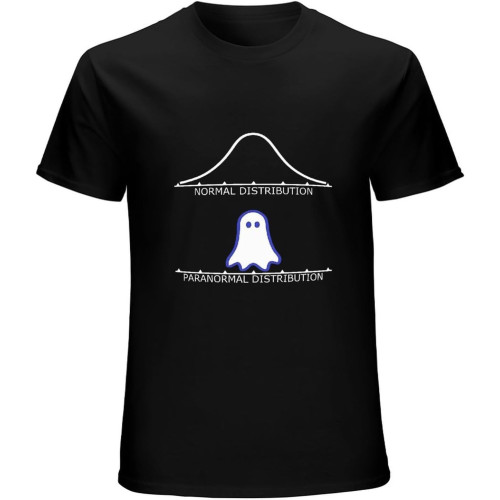 Men's Normal Paranormal Distribution Math T-Shirt Geometry Pun Tee Unisex Nerd Shirt Black Men's Normal Paranormal Distribution Math T-Shirt Geometry Pun Tee Unisex Nerd Shirt Black