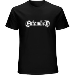 Entombed Logo Mens T-Shirt Men Tee Shirt Black