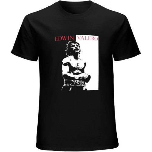 Men's Edwin Valero Scarface Style Boxing T Shirt Black Men's Edwin Valero Scarface Style Boxing T Shirt Black