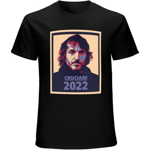 Men's Cruciani T-Shirt 2022 Black