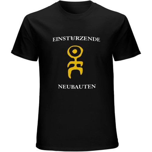 Men's NWT Einstürzende Neubauten Musical Group Band Industrial Music T-Shirt Black Men's NWT Einstürzende Neubauten Musical Group Band Industrial Music T-Shirt Black