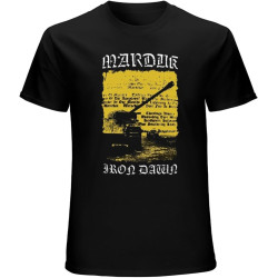Men's Marduk - Iron Dawn T-Shirt, Front & Back Print Black Men's Marduk - Iron Dawn T-Shirt, Front & Back Print Black
