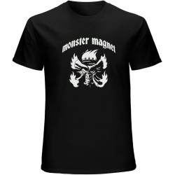 Monster Magnet Men's Bullgod Dates T Shirt Black Monster Magnet Men's Bullgod Dates T Shirt Black