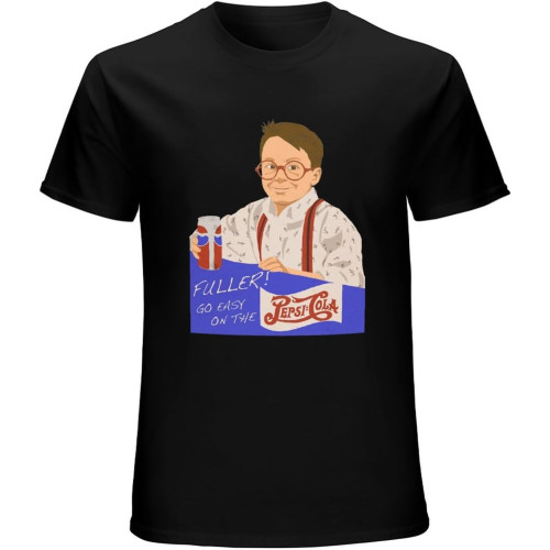 Baiyun Home Alone Fuller T-Shirt Quick Drying t-Shirt t Shirts for Men Cotton Black