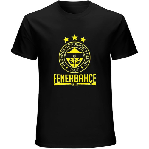 Men's Fenerbahce SK Turkey Purplish Blue T-Shirt Canary Fan T Shirt Camiseta Istanbul Jeremain Lens Robin Van Persie Moussa Sow Club Black Men's Fenerbahce SK Turkey Purplish Blue T-Shirt Canary Fan T Shirt Camiseta Istanbul Jeremain Lens Robin Van Persie Moussa Sow Club Black
